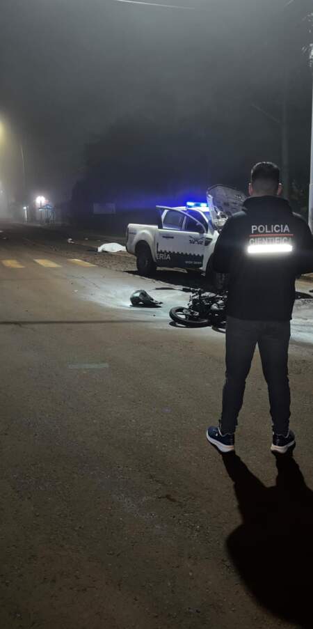 Motociclista falleció tras un siniestro vial sobre la avenida del Colono en Dos de Mayo imagen-4