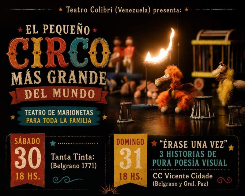 Posadas recibe a una histórica compañía venezolana de marionetas con más de 40 años de trayectoria imagen-4