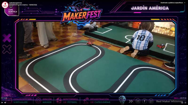 Comenzaron los MakerFest 2026: la previa que anticipa la emoción de la Copa Robótica Misiones imagen-3