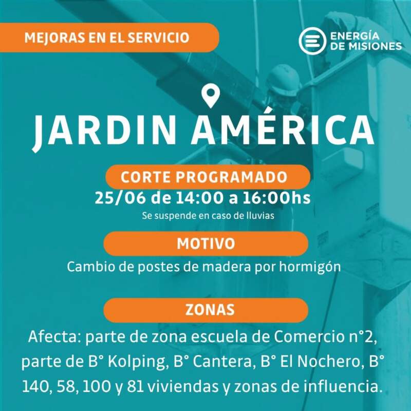 Culmina recambio de aisladores en la línea troncal Wanda–Andresito imagen-18