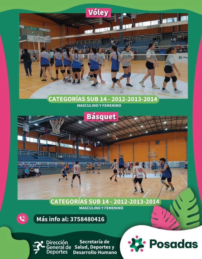 Vuelven los Juegos Deportivos Posadeños 2026 con una amplia propuesta para jóvenes de la ciudad 6 Vuelven los Juegos Deportivos Posadeños 2026 con una amplia propuesta para jóvenes de la ciudad imagen-5