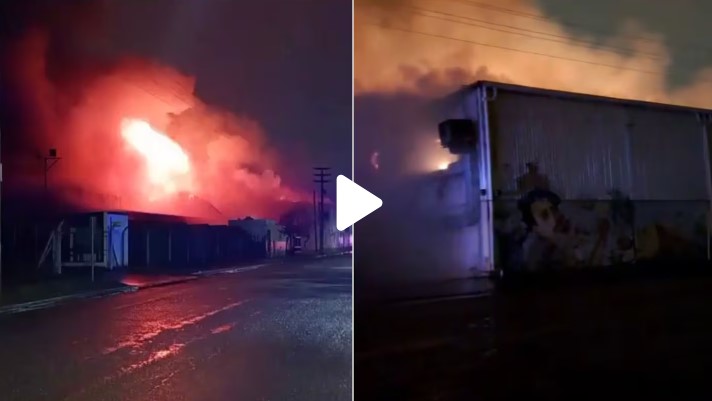 Un incendio devastador destruyó por completo el depósito de La Anónima en Cipolletti imagen-7