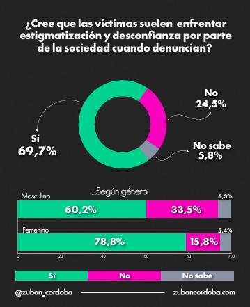 Violencia de género: según encuesta, la Justicia es el eslabón más débil y hay reclamo de reforma 15 Violencia de género: según encuesta, la Justicia es el eslabón más débil y hay reclamo de reforma imagen-14
