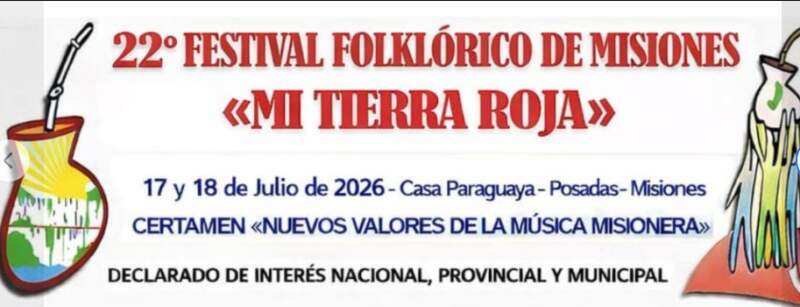 Con transmisión de C6Digital, se viene el 22° Festival Folklórico "Mi Tierra Roja 2026" y ya están abiertas las inscripciones para nuevos talentos 3 Con transmisión de C6Digital, se viene el 22° Festival Folklórico "Mi Tierra Roja 2026" y ya están abiertas las inscripciones para nuevos talentos imagen-2