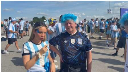 Una misionera en suelo yanki detrás de la pasión por la Scaloneta imagen-4