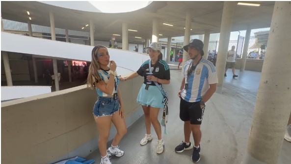 Una misionera en suelo yanki detrás de la pasión por la Scaloneta imagen-5