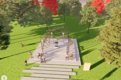 Presentaron el proyecto para construir un Monumento a la Biblia en el Hito Tres Frontera imagen-8