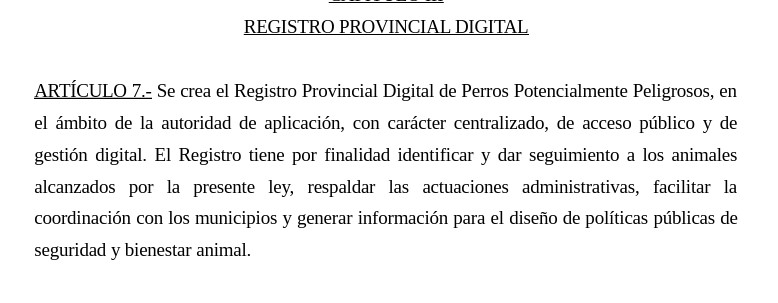 Perros potencialmente peligrosos: el proyecto que busca ordenar una deuda pendiente en Misiones avanzó en comisión imagen-5