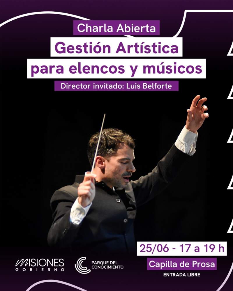 Una oportunidad única para músicos: Luis Belforte brindará una charla gratuita sobre cómo construir una carrera artística sólida 2 Una oportunidad única para músicos: Luis Belforte brindará una charla gratuita sobre cómo construir una carrera artística sólida imagen-1
