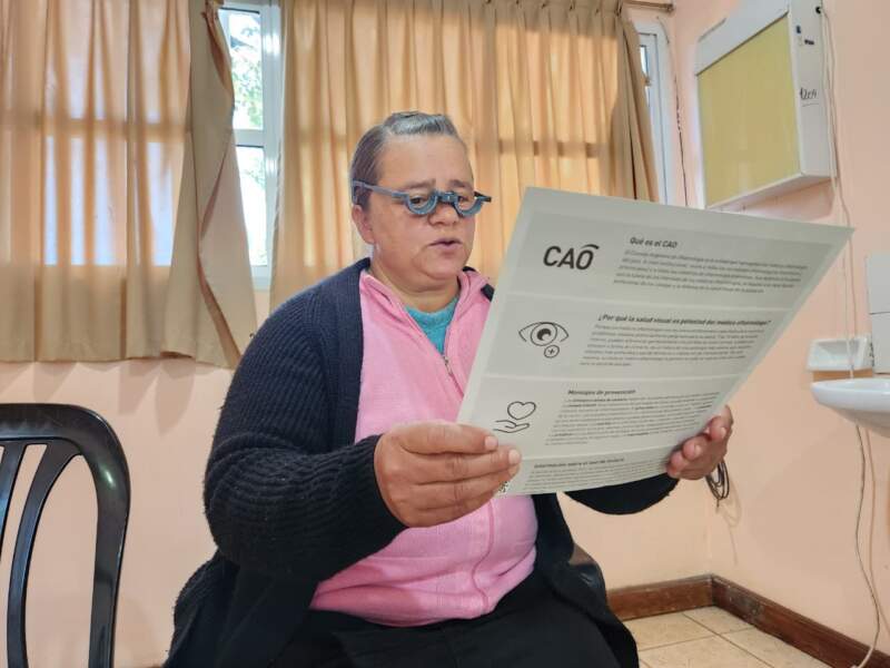 “Mirar Mejor” en Dos de Mayo: más de un centenar de vecinos accedieron a controles y anteojos gratuitos 2 “Mirar Mejor” en Dos de Mayo: más de un centenar de vecinos accedieron a controles y anteojos gratuitos imagen-1