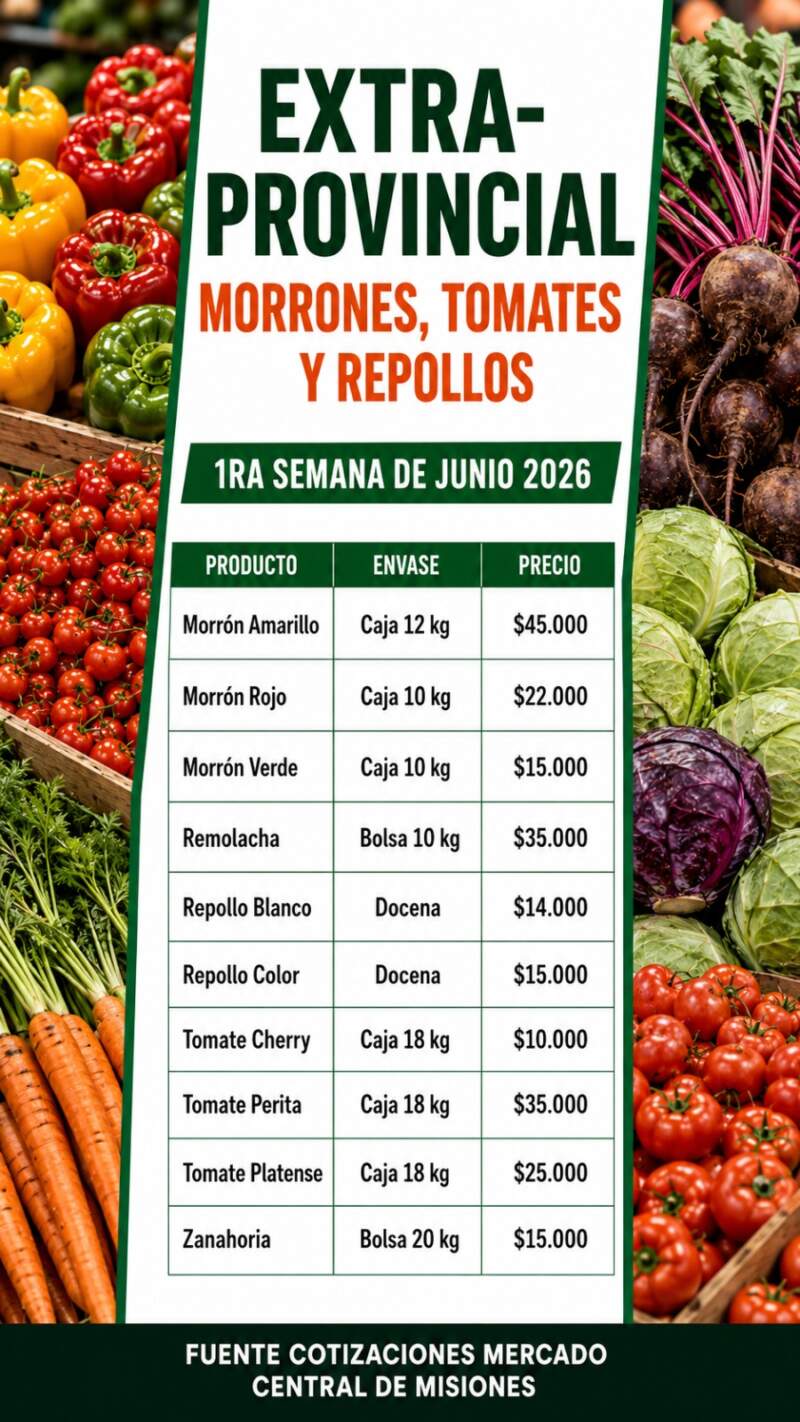 Del campo al Mercado Central Misiones: frutas y verdura con beneficios directos al consumidor 12 Del campo al Mercado Central Misiones: frutas y verdura con beneficios directos al consumidor imagen-11