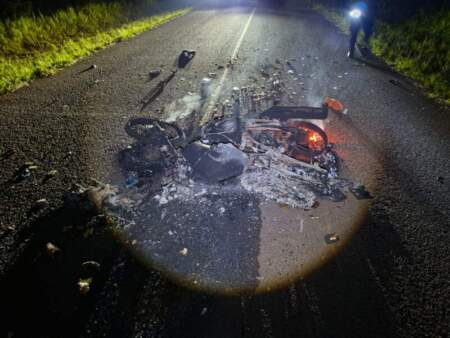 Permanece internado con riesgo de perder la vida el motociclista lesionado en Mojón Grande imagen-17