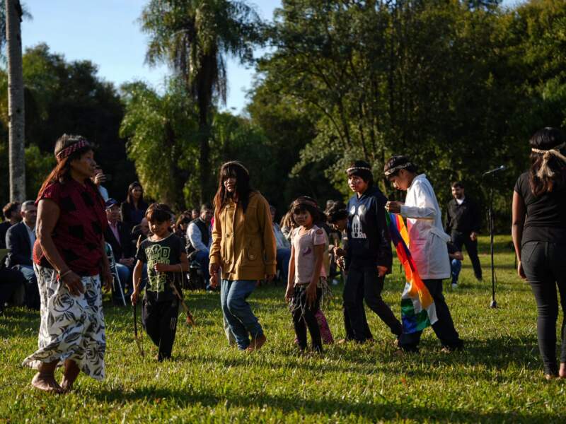 "Creo que estas piedras guardan todo el espíritu del ser misionero", dijo Passalacqua en el acto por los 400 años de la fundación de Santa María la Mayor imagen-19