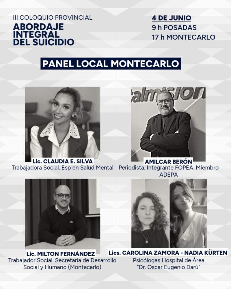 Con Jornadas de Capacitación la CAIS impulsa en Posadas y Montecarlo nuevas jornadas de formación en Prevención del Suicidio imagen-6