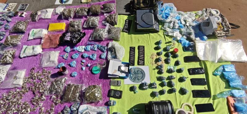 Capturaron a un narcocriminal en Puerto Iguazú con más de cinco kilos de cocaína, hachís, tusi y marihuana valuados en 100 mil dólares imagen-16