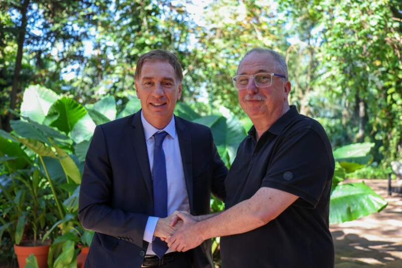 Passalacqua recibió en Misiones al ministro del Interior Diego Santilli imagen-10