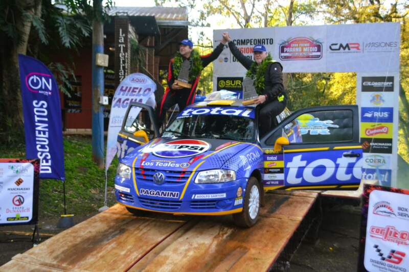 Automovilismo: la dupla Gabriel Vidal Rodríguez-Aitor Zugasti ganó el Rally Paraná Medio 2 Automovilismo: la dupla Gabriel Vidal Rodríguez-Aitor Zugasti ganó el Rally Paraná Medio imagen-1
