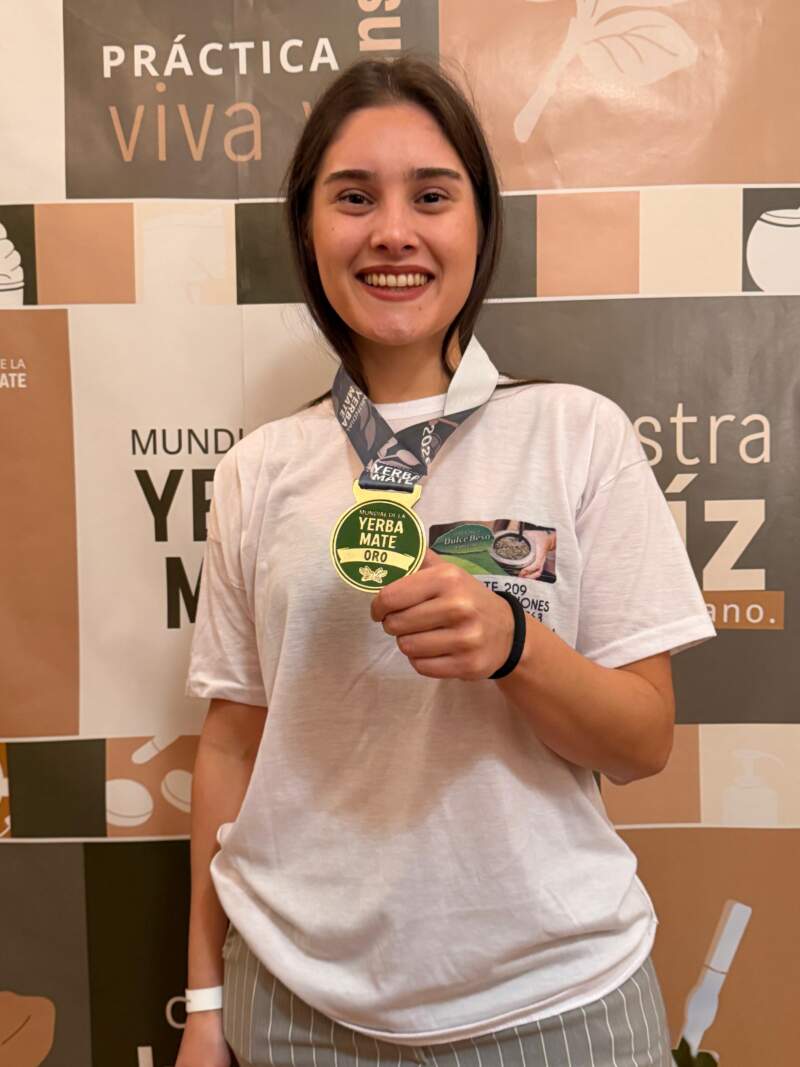 Ganó dos medallas en el Mundial de la Yerba Mate y advirtió sobre la situación que atraviesan los productores 5 Ganó dos medallas en el Mundial de la Yerba Mate y advirtió sobre la situación que atraviesan los productores imagen-4