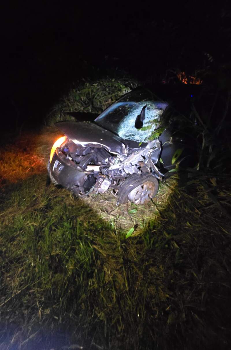 Murió un motociclista tras chocar con un automóvil sobre la Ruta Nacional 12 en Jardín América imagen-2