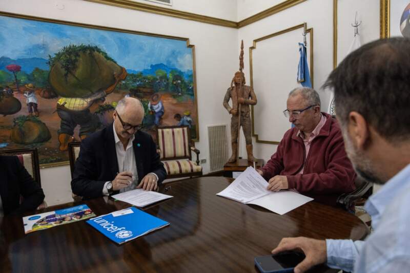 Passalacqua firmó un nuevo convenio con Unicef y se amplía el alcance del programa Muna en la provincia imagen-10