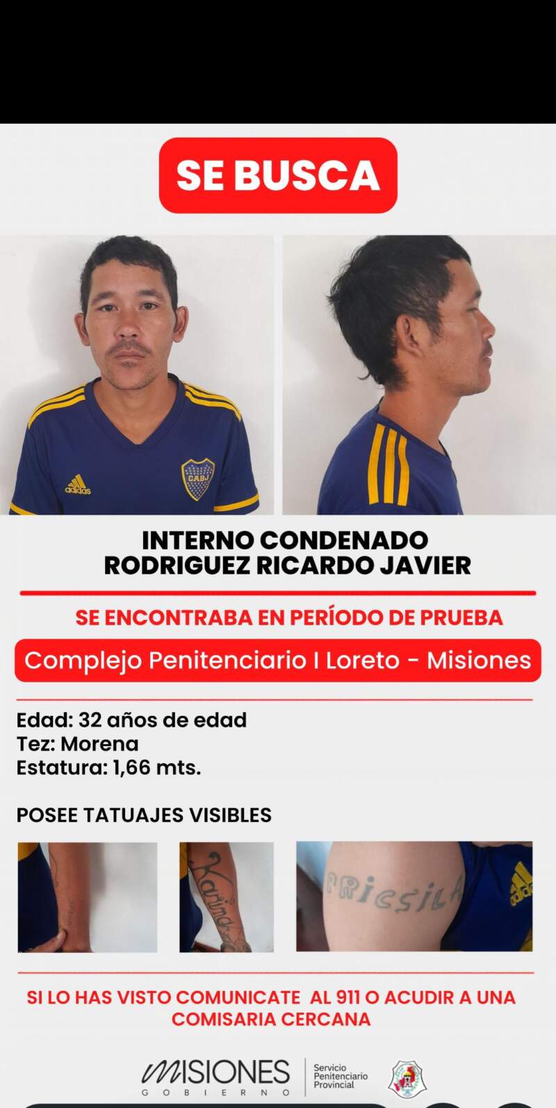 Se fugó un interno del Complejo Penitenciario de Loreto 15 Se fugó un interno del Complejo Penitenciario de Loreto imagen-14