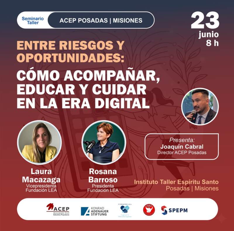 ACEP Misiones impulsa charlas sobre ciudadanía digital en Posadas, Campo Viera y Puerto Rico 3 ACEP Misiones impulsa charlas sobre ciudadanía digital en Posadas, Campo Viera y Puerto Rico imagen-2