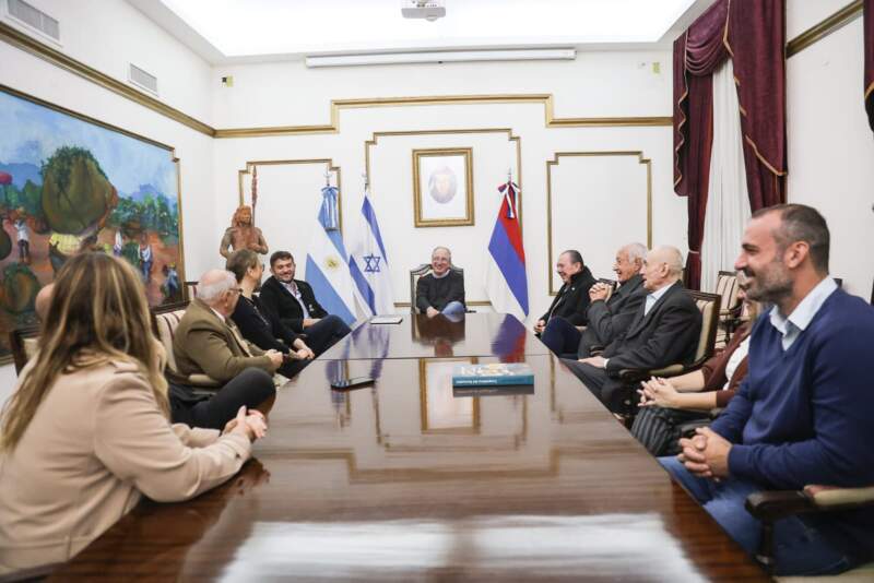 Passalacqua recibió a representantes de la Embajada de Israel en Argentina y de la Cámara de Comercio Argentino-Israelí imagen-4