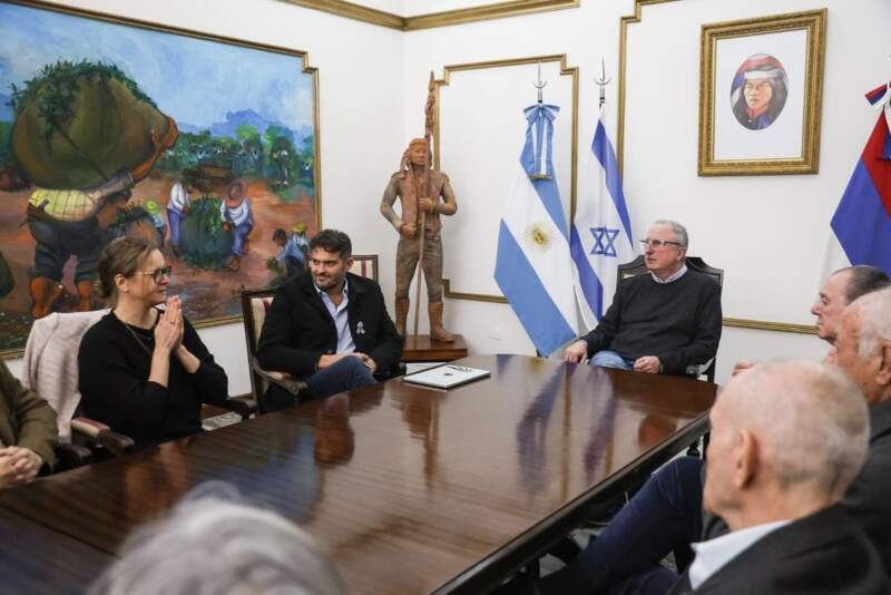 Passalacqua recibió a representantes de la Embajada de Israel en Argentina y de la Cámara de Comercio Argentino-Israelí imagen-10