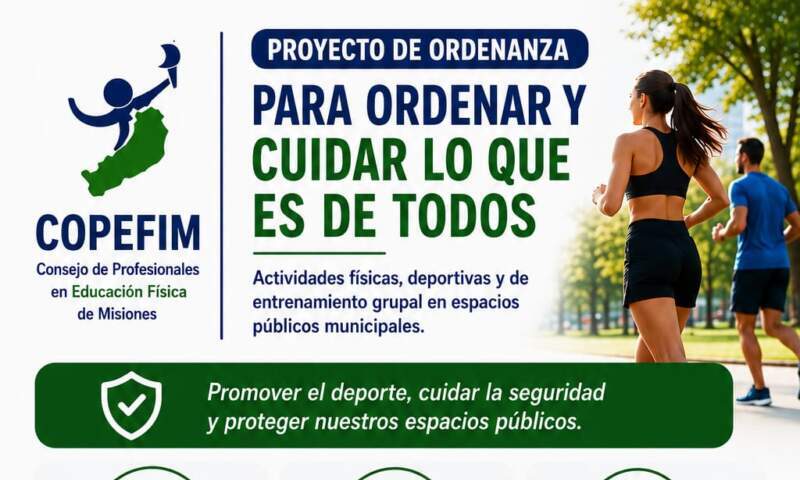COPEFIM aclaró que no se cobrará por hacer actividad física en espacios públicos: “Buscamos ordenar, no prohibir” imagen-13