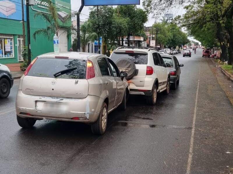 Choque en cadena entre tres vehículos dejó tres lesionados en Posadas imagen-14