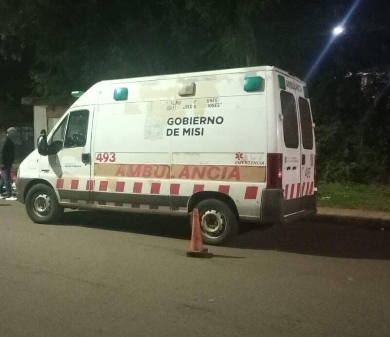 Despistó mientras realizaba un viaje de Uber moto y abandonó a su pasajera herida en Posadas imagen-6