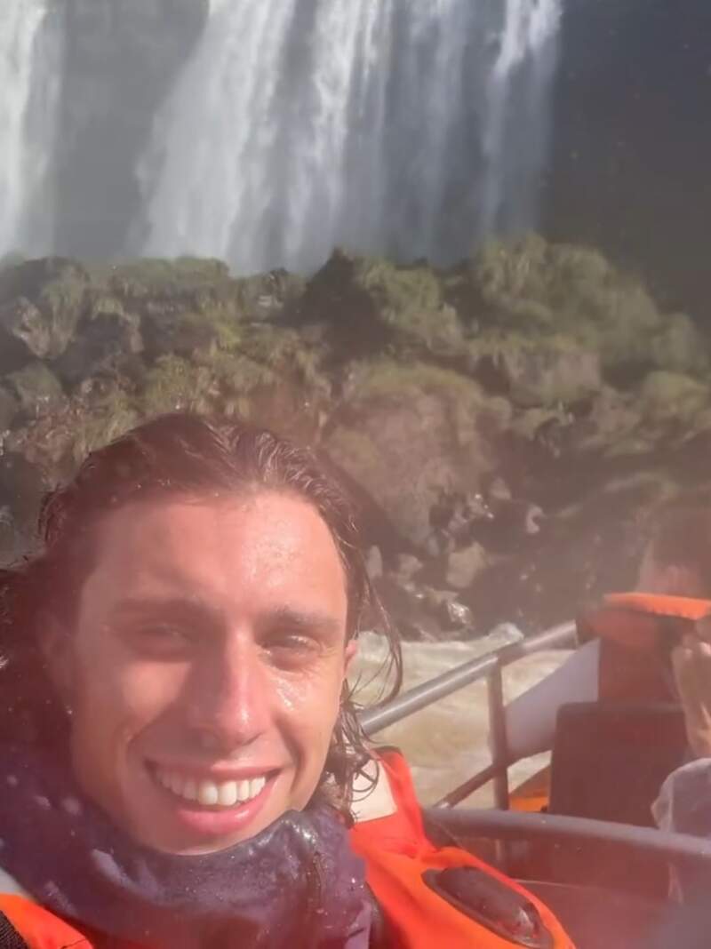 Del Emirates Stadium a la Garganta del Diablo: Riccardo Calafiori quedó maravillado tras su visita a las Cataratas 3 Del Emirates Stadium a la Garganta del Diablo: Riccardo Calafiori quedó maravillado tras su visita a las Cataratas imagen-2