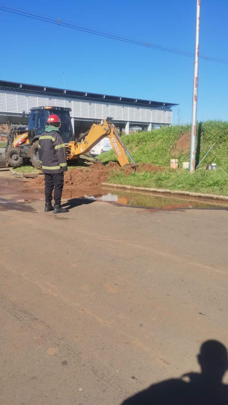 Por una fuga de gas en Itaembé Guazú los bomberos activaron el protocolo preventivo y dos escuelas evacuaron a sus alumnos imagen-1