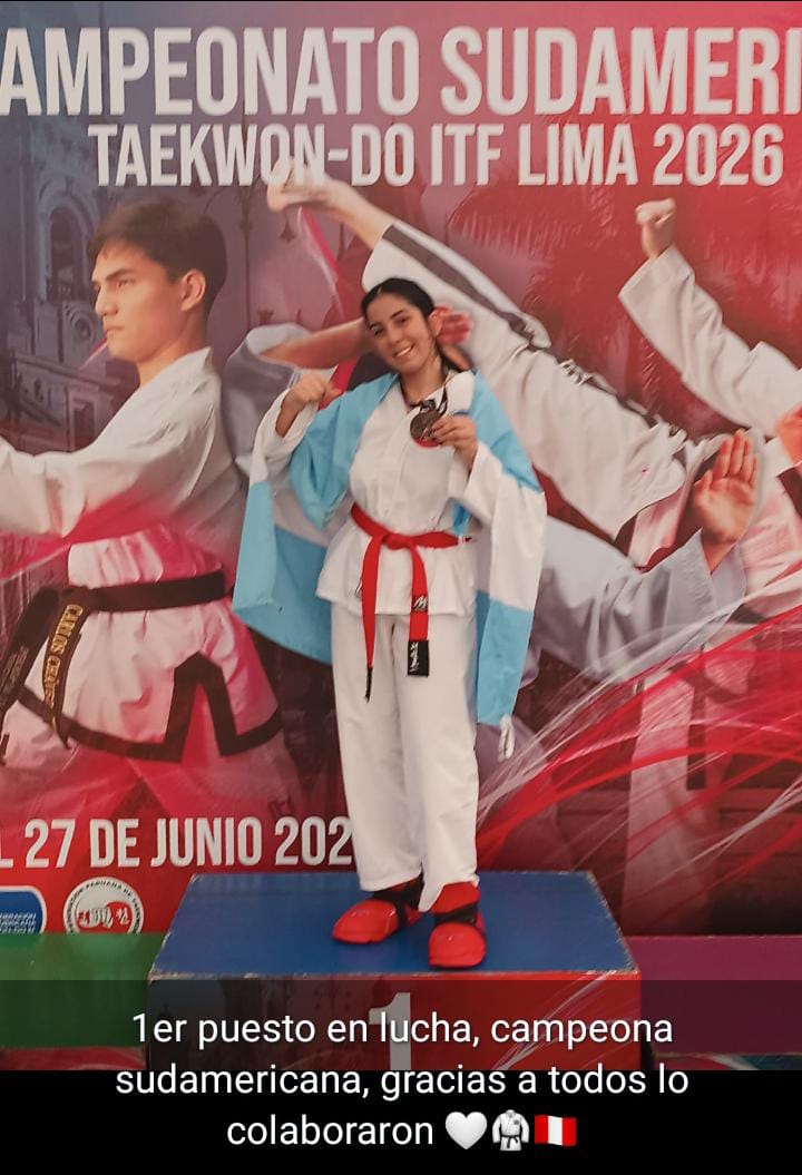 Oro, plata y bronce: la delegación misionera de Taekwon-Do ITF brilló en el Sudamericano de Perú imagen-4