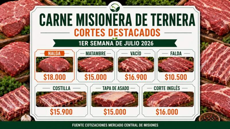 Con opciones para todos los bolsillos, el Mercado Central promociona los precios de la carne al cierre de junio imagen-4