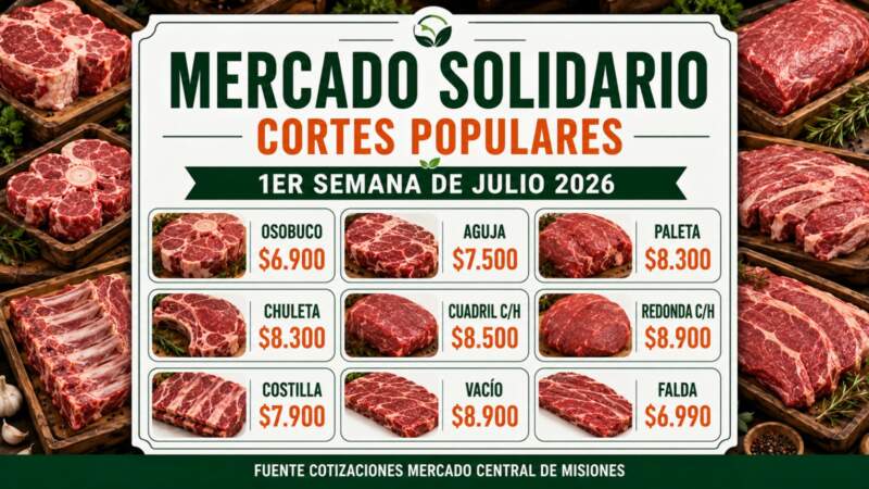 Con opciones para todos los bolsillos, el Mercado Central promociona los precios de la carne al cierre de junio imagen-8