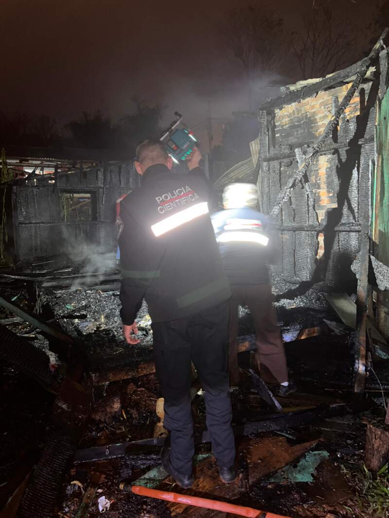 Hallaron sin vida a una mujer tras el incendio de una vivienda en 25 de Mayo imagen-2