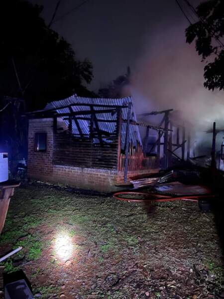 Hallaron sin vida a una mujer tras el incendio de una vivienda en 25 de Mayo imagen-11