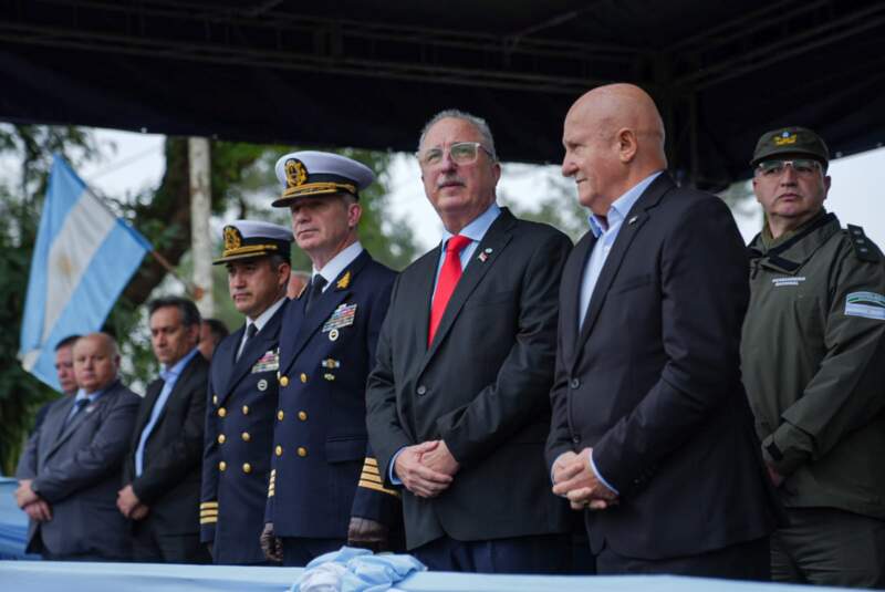 "La seguridad de nuestros ríos, fronteras y de una parte importante de nuestra economía está en manos de la Prefectura", recordó Passalacqua imagen-12