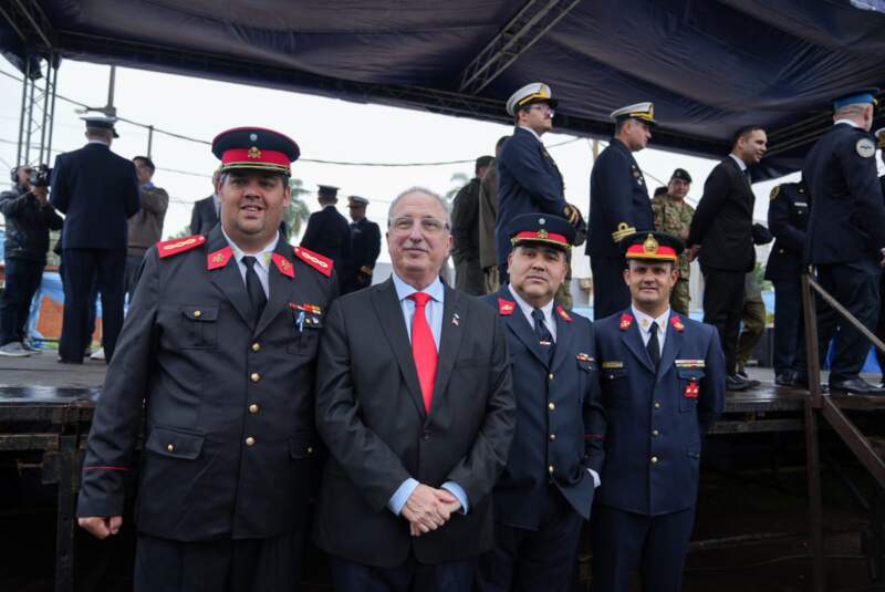 "La seguridad de nuestros ríos, fronteras y de una parte importante de nuestra economía está en manos de la Prefectura", recordó Passalacqua imagen-24