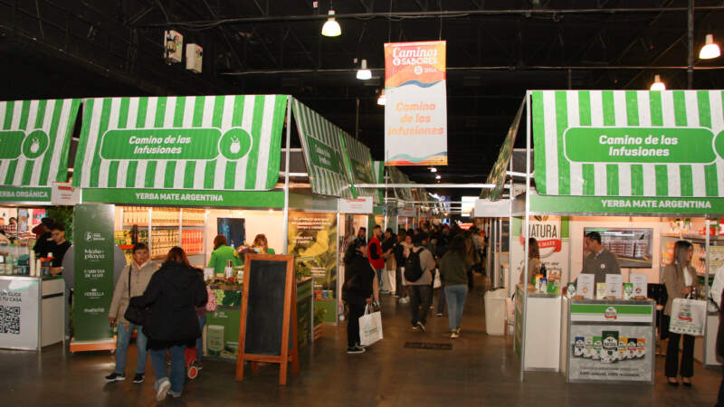 La Yerba Mate Argentina, protagonista en una nueva edición de la feria Caminos y Sabores 3 La Yerba Mate Argentina, protagonista en una nueva edición de la feria Caminos y Sabores imagen-2