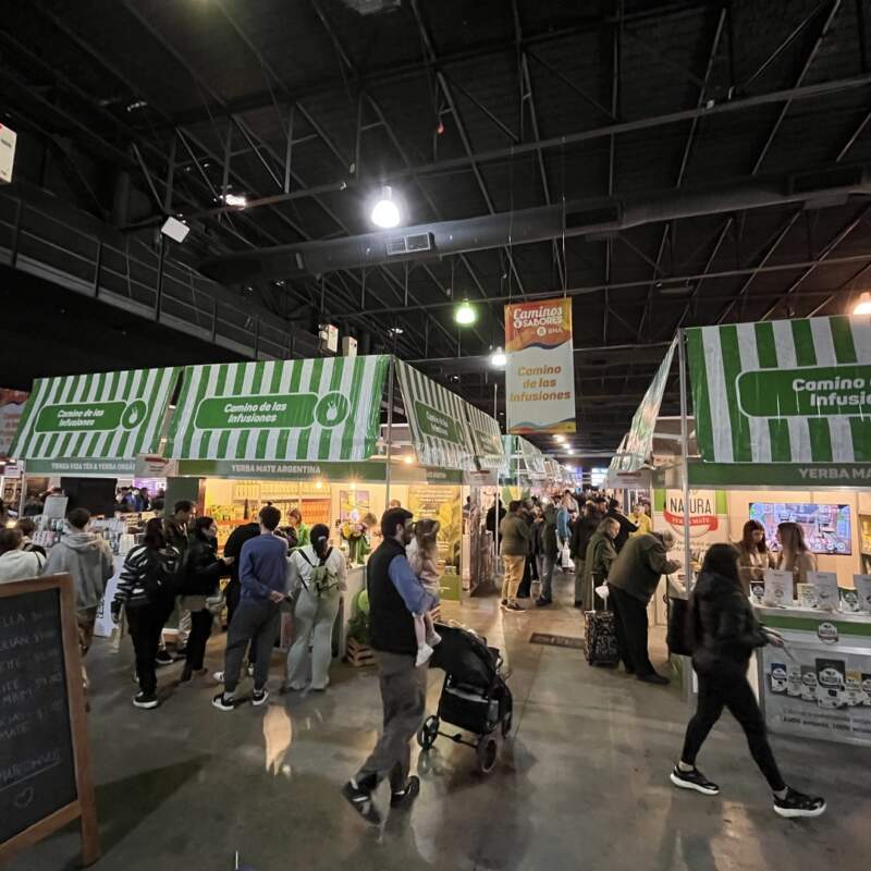 La Yerba Mate Argentina, protagonista en una nueva edición de la feria Caminos y Sabores 5 La Yerba Mate Argentina, protagonista en una nueva edición de la feria Caminos y Sabores imagen-4