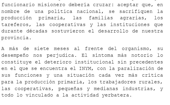 Efecto desregulación: Masivo pedido de renuncia para Correa en el INYM imagen-4