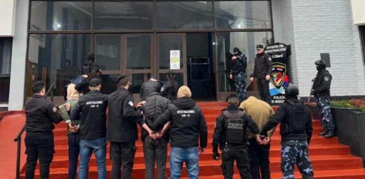 Capturan en Oberá una banda brasileña comandada por una mujer: dos integrantes tenían alerta roja de Interpol por asaltos armados imagen-13