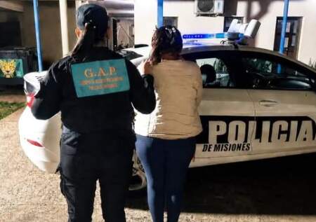 "Chica fitness" intentó robar suplementos vitamínicos de una farmacia, pero terminó detenida en Posadas imagen-11