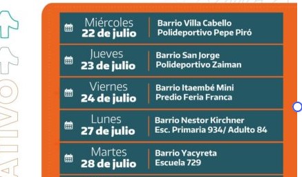 Desarrollo Social: Vuelven los operativos "Construí tu Futuro", con servicios gratuitos en ocho barrios de Posadas imagen-4