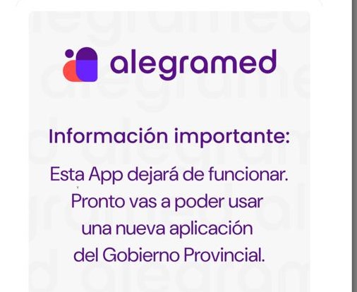 Alegramed dejará de funcionar: el Gobierno de Misiones anticipa una nueva aplicación para el sistema de salud imagen-2