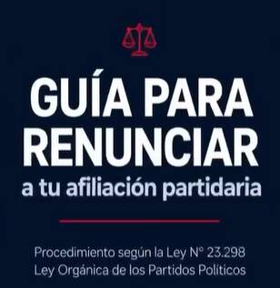 Ya circula un instructivo para renunciar a Encuentro Misionero y frenar el débito partidario imagen-11