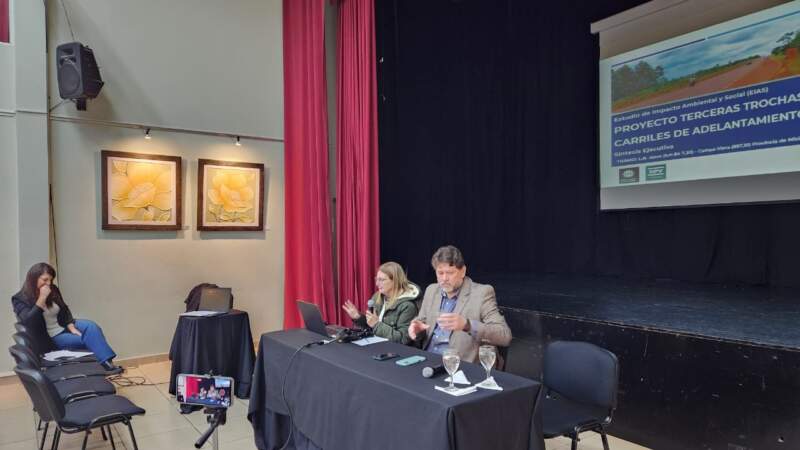 Vialidad expuso el proyecto de terceras trochas en RN 14 y escuchó a los vecinos imagen-2