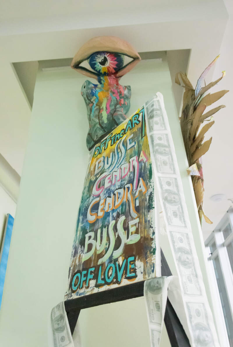 El arte de Ofelia Cendra y Guadalupe Busse desembarcó en la Legislatura con una muestra abierta al público 9 El arte de Ofelia Cendra y Guadalupe Busse desembarcó en la Legislatura con una muestra abierta al público imagen-8